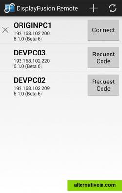 Remote Control on Android: Connections