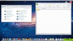 Run Windows apps on Mac (Parallel Desktops "Coherence" mode)