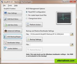 BCD Backup and Repair