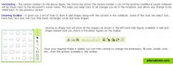 Versioning and Drawing Toolbar