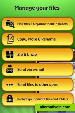 Manage your files