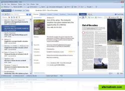 Simple Navigation on the left, the editing pane in the middle, preview on the right (for PDF and text documents, images, Web pages, etc.).   All You Need You can add ratings, quotations, comments, thoughts, tasks, locations, and links to other references and files. Citavi is your complete toolbox for academic writing.