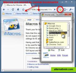 iMacros for Chrome