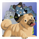 iggys zombie a-pug-alypse icon