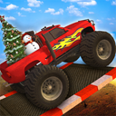 Extreme x-mas car stunt racing icon