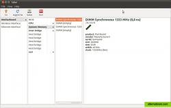 lshw-gtk showing RAM slots informations, that other linux utilities does not show