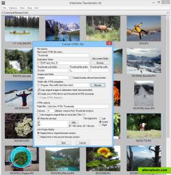 Thumbnail HTML export