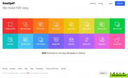 Smallpdf Homepage 