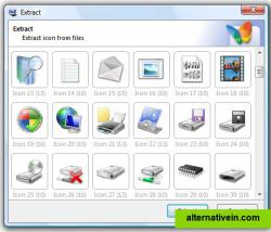 Extract Icon Dialog
