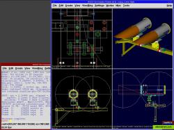 Ronja quad-view mged screenshot 