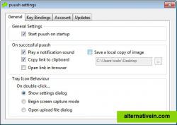 Settings Dialog