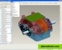 Machinery design capabilities within ProEngineer