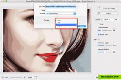 convert raster to vector mac