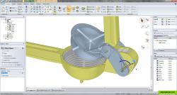 SpaceClaim Engineer's 3D mechanisms capabilities include gear and tangent placement conditions and are completely integrated with SpaceClaim's direct modeling of parts and assemblies.