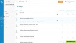 Survey list