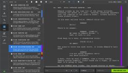 Screenplay editor