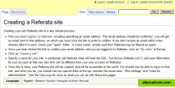 Creating a Referata site