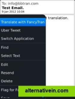 EMail-Translation