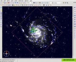 M101 with Virtual Observatory data