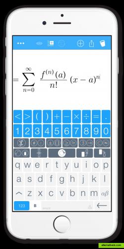 Ability to create complex mathematical equations.