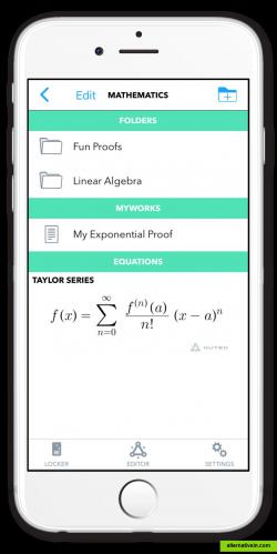 Create folders and save multi-line documents and individual equations.