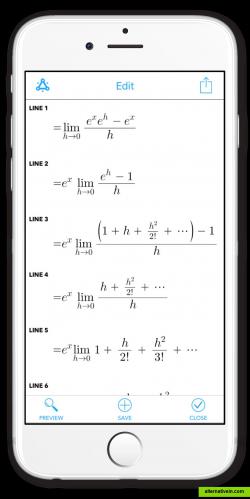 Use multi-line feature, MyWorks, to show detailed calculations and proofs.