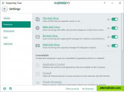 Kaspersky Free - Settings