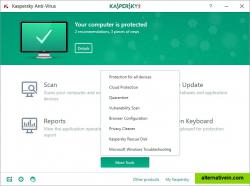 Kaspersky Antivirus - More tools