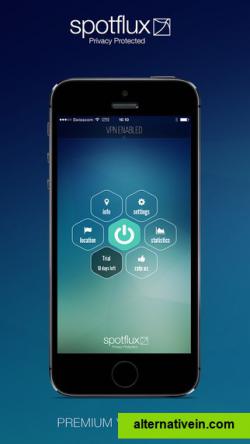 Spotflux on Iphone(4)