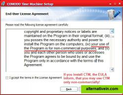 Installation: EULA allow only non-commercial usage