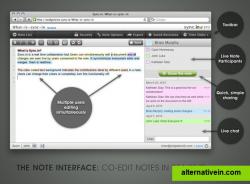 The Sync.in note - collaborate in realtime