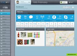 FlexiSPY private dashboard: this what you see when you login to the portal.