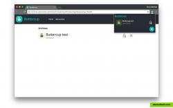 Buttercup browser extension (chrome/firefox)