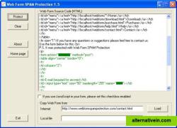 antispam protector for webforms