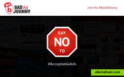 Bad Ad Johnny does not promote White listing of any sort. It does not take sides when it comes to blocking ads. 