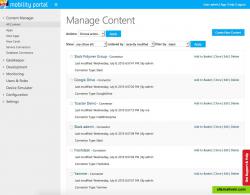 Mobility Portal Overview