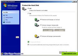 Most important for pure Internet-PC's: Hard Disk Protection