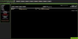 Countermail's inbox (default theme).