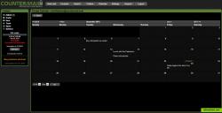 Countermail's calendar view. 