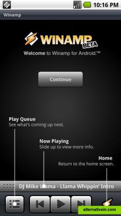 Winamp on Android