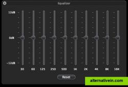 MPlayerX equalizer