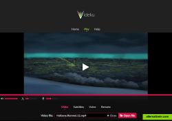 Use Videku to watch a movie from the internet or file right in your browser.