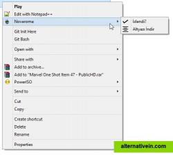 Folder and File Right Click Menu