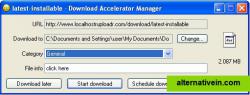 Start download