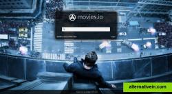 Movies.io's homepage