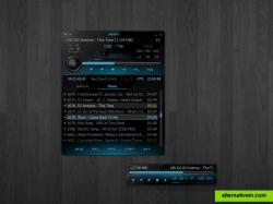 Black Glass v3.1 Skin, Special for AIMP3 by San4o