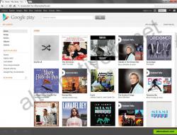 Google Music Web UI