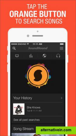 SoundHound on Iphone(1)
