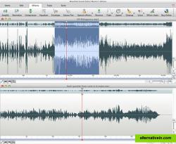 WavePad Audio and Music Editor Main Screen