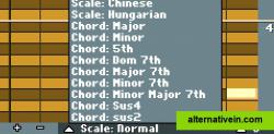 Scales and chords